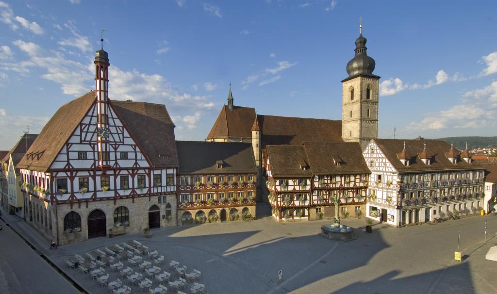 The town hall of Forchheim